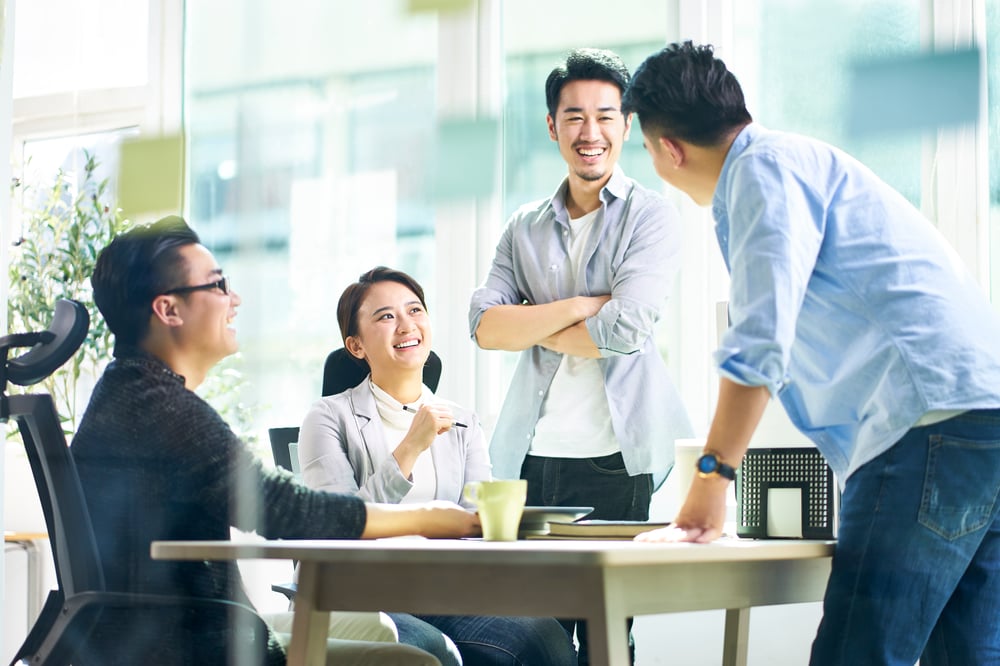 Singapore happy employees