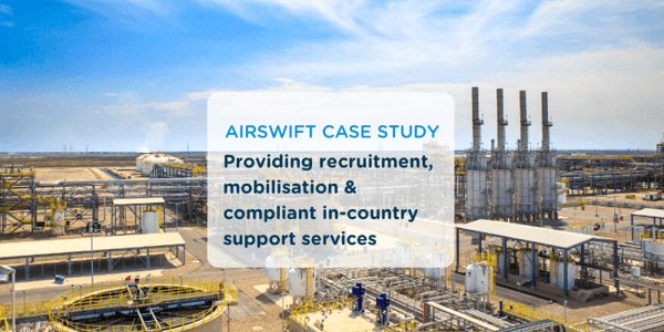 Providing recruitment, mobilisation + compliant in-country support services